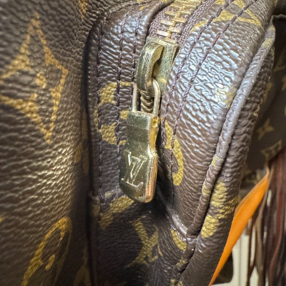 Vintage Boho Louis Vuitton Fringe Backpack - Picture 13 of 16